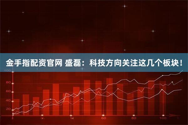 金手指配资官网 盛磊：科技方向关注这几个板块！