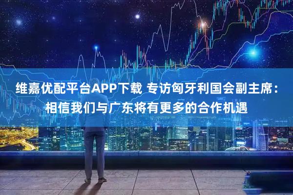 维嘉优配平台APP下载 专访匈牙利国会副主席：相信我们与广东将有更多的合作机遇